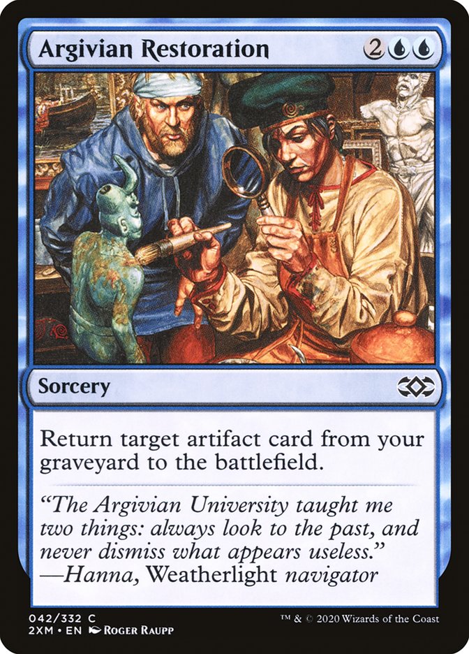 Argivian Restoration [Double Masters] | Odin's Place