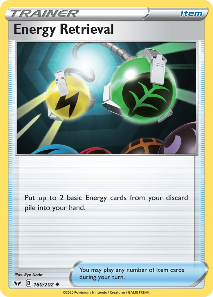 Energy Retrieval (160/202) [Sword & Shield: Base Set] | Odin's Place