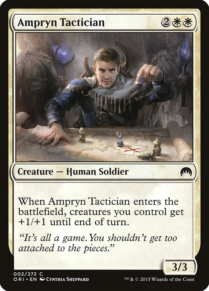 Ampryn Tactician (2) [Magic Origins] | Odin's Place