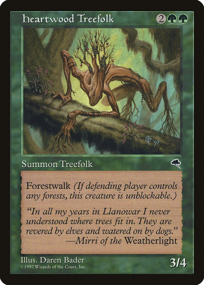 Heartwood Treefolk (233) [Tempest] | Odin's Place