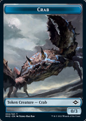 Clue (15) // Crab Double-Sided Token [Modern Horizons 2 Tokens] | Odin's Place