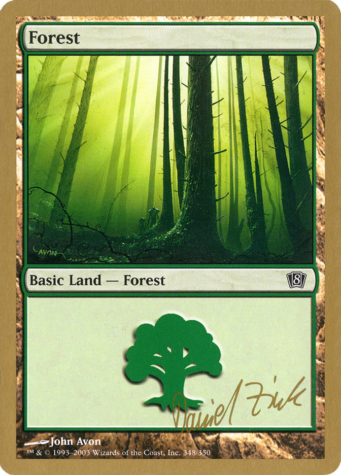 Forest (dz348) (Daniel Zink) [World Championship Decks 2003] | Odin's Place