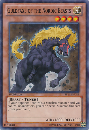 Guldfaxe of the Nordic Beasts [SP14-EN045] Starfoil Rare | Odin's Place
