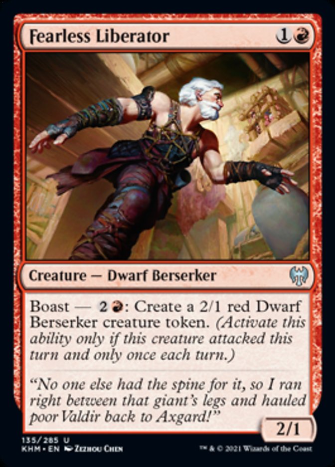 Fearless Liberator [Kaldheim] | Odin's Place