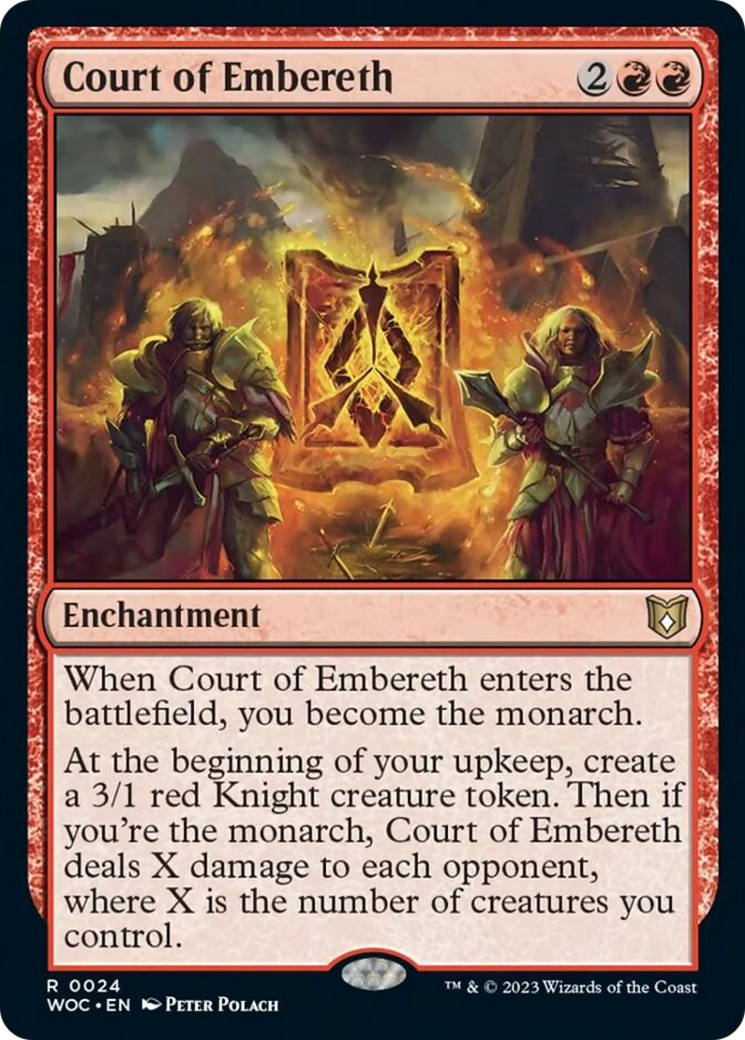 Court of Embereth [Wilds of Eldraine Commander] | Odin's Place