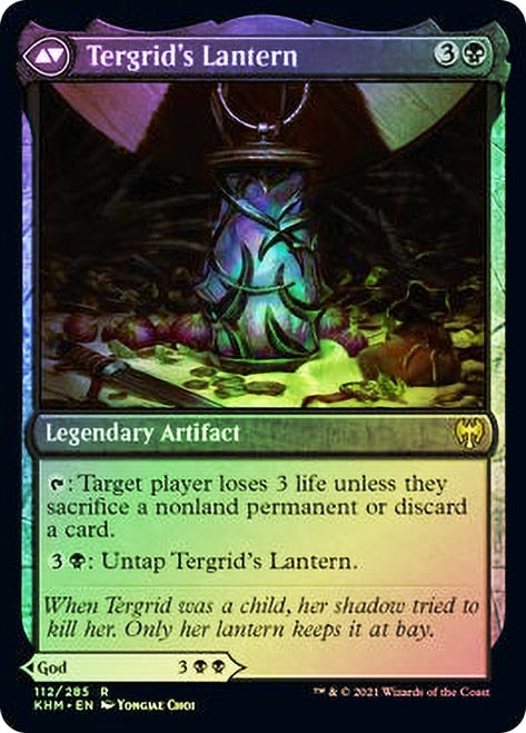 Tergrid, God of Fright // Tergrid's Lantern [Kaldheim Prerelease Promos] | Odin's Place