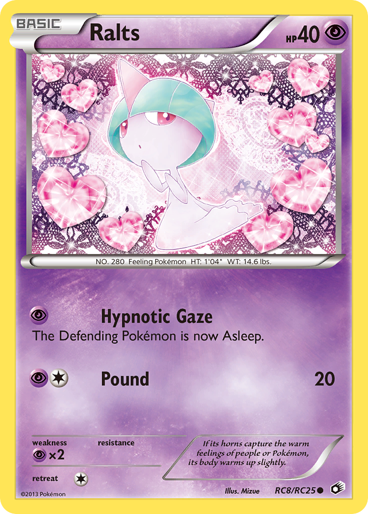 Ralts (RC8/RC25) [Black & White: Legendary Treasures] | Odin's Place
