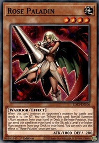 Rose Paladin [LDS2-EN106] Common | Odin's Place