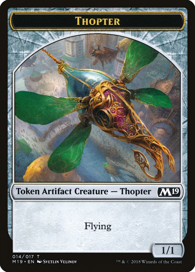 Thopter Token (14) [Core Set 2019 Tokens] | Odin's Place