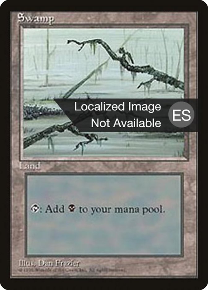 Swamp (C) [Fourth Edition (Foreign Black Border)] | Odin's Place