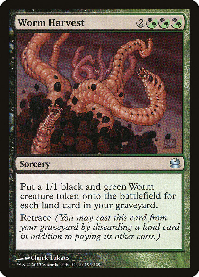 Worm Harvest (195) [Modern Masters] | Odin's Place