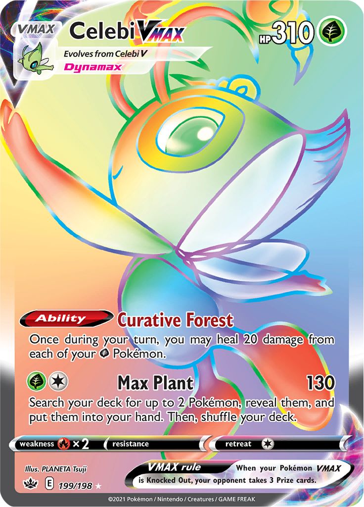 Celebi VMAX (199/198) [Sword & Shield: Chilling Reign] | Odin's Place