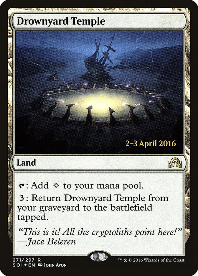 Drownyard Temple (271) [Shadows over Innistrad Prerelease Promos] | Odin's Place
