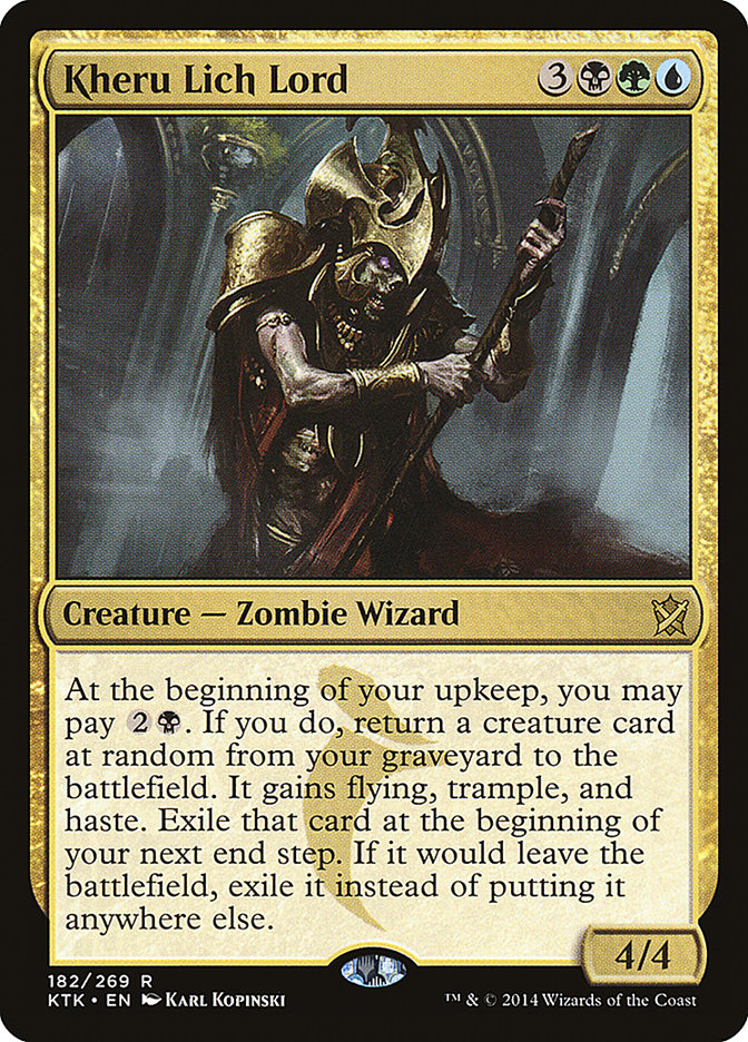 Kheru Lich Lord (182) [Khans of Tarkir] | Odin's Place