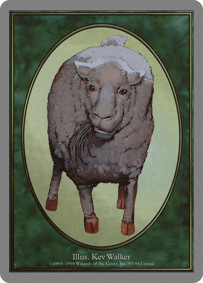 Sheep Token (5) [Unglued Tokens] | Odin's Place