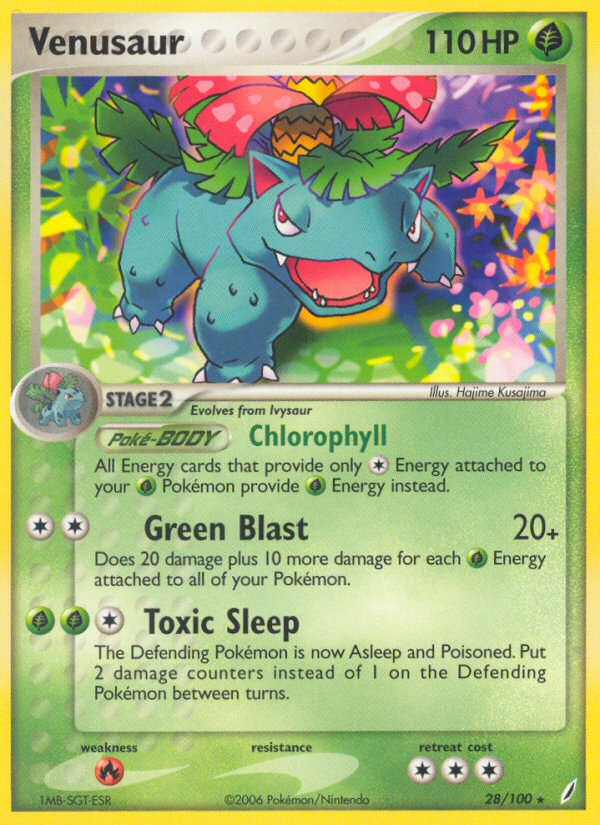 Venusaur (28/100) [EX: Crystal Guardians] | Odin's Place