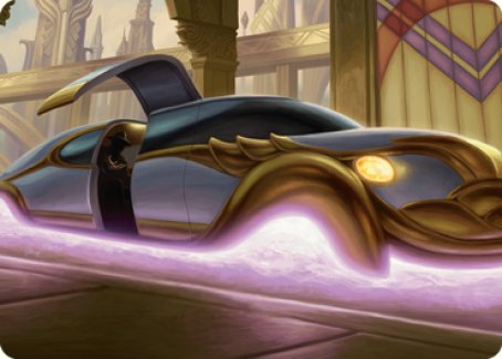 Mysterious Limousine Art Card [Streets of New Capenna Art Series] | Odin's Place