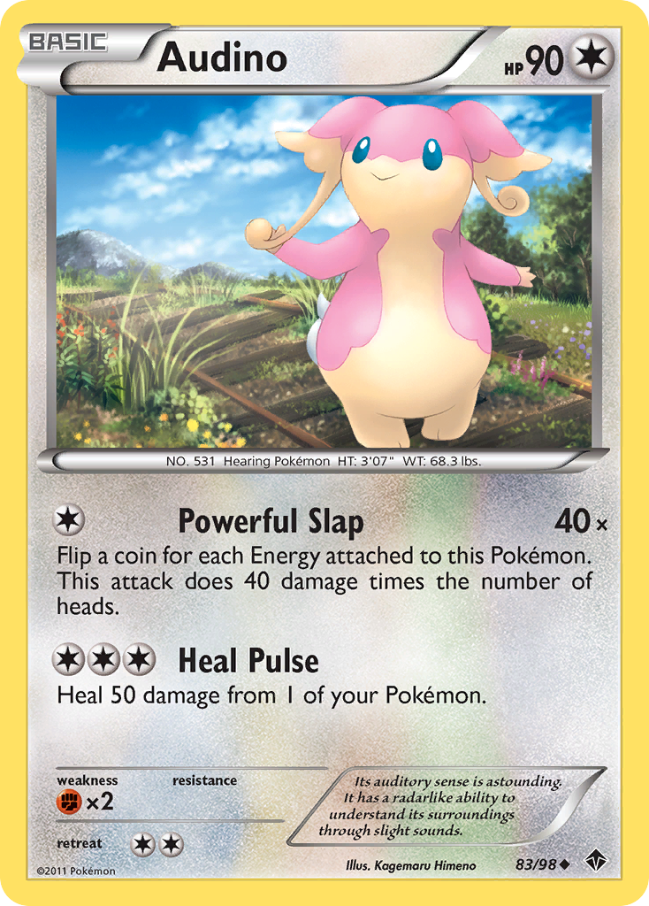 Audino (83/98) [Black & White: Emerging Powers] | Odin's Place