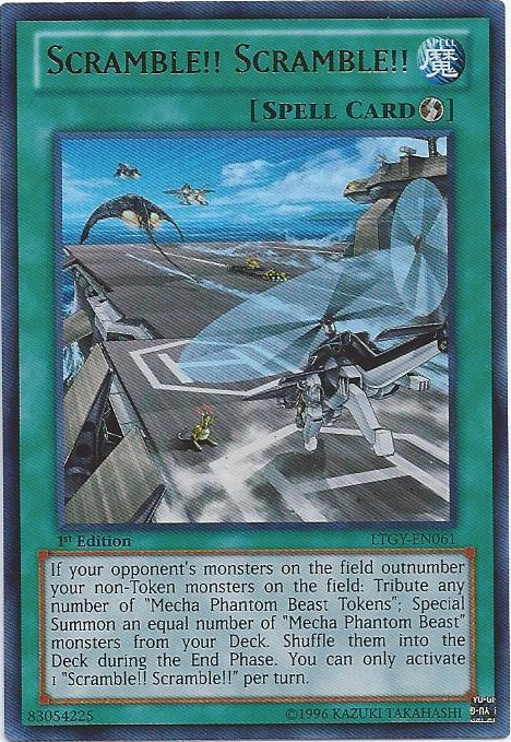 Scramble!! Scramble!! [LTGY-EN061] Ultra Rare | Odin's Place