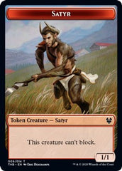 Satyr // Goblin Construct Double-Sided Token [Challenger Decks 2021 Tokens] | Odin's Place