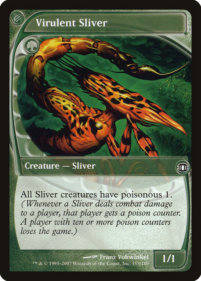 Virulent Sliver (155) [Future Sight] | Odin's Place