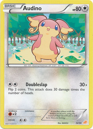 Audino (12/30) [Black & White: Trainer Kit - Excadrill] | Odin's Place