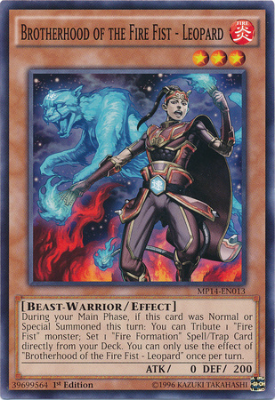 Brotherhood of the Fire Fist - Leopard [MP14-EN013] Common | Odin's Place