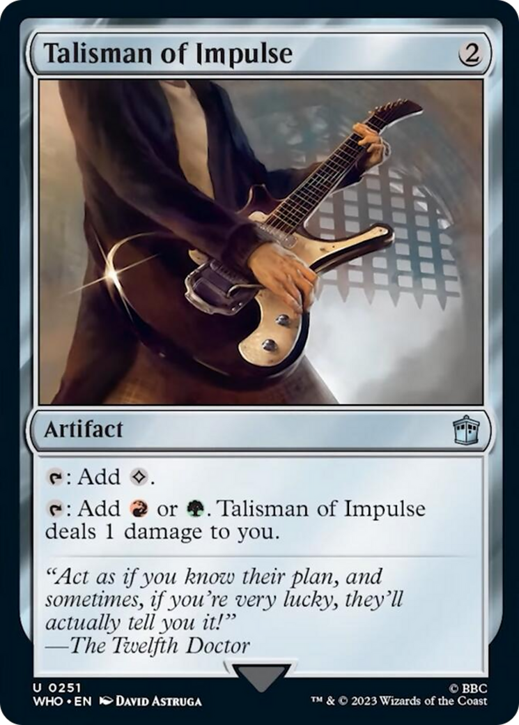 Talisman of Impulse [Doctor Who] | Odin's Place