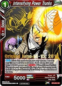 Intensifying Power Trunks (Origins 2019) (BT4-012_PR) [Tournament Promotion Cards] | Odin's Place
