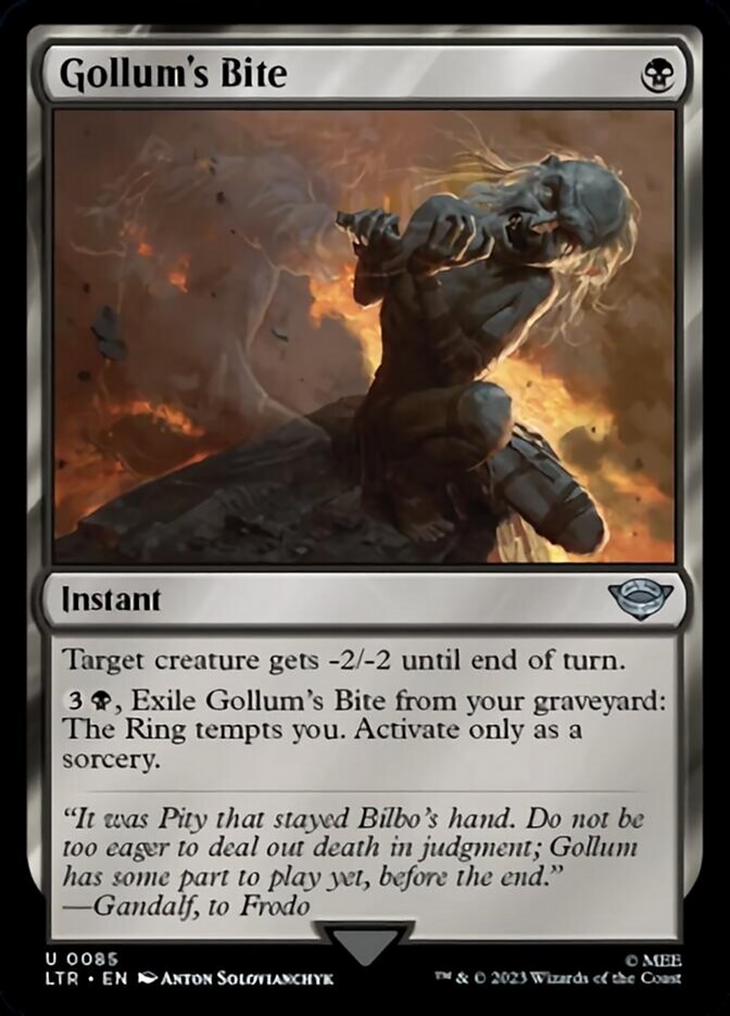 Gollum's Bite [The Lord of the Rings: Tales of Middle-Earth] | Odin's Place