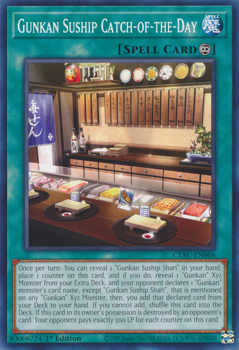 Gunkan Suship Catch-of-the-Day [CYAC-EN066] Common | Odin's Place