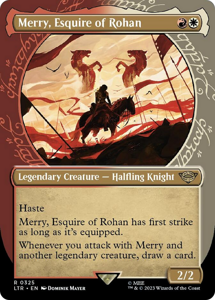 Merry, Esquire of Rohan (Showcase Ring Frame) [The Lord of the Rings: Tales of Middle-Earth] | Odin's Place