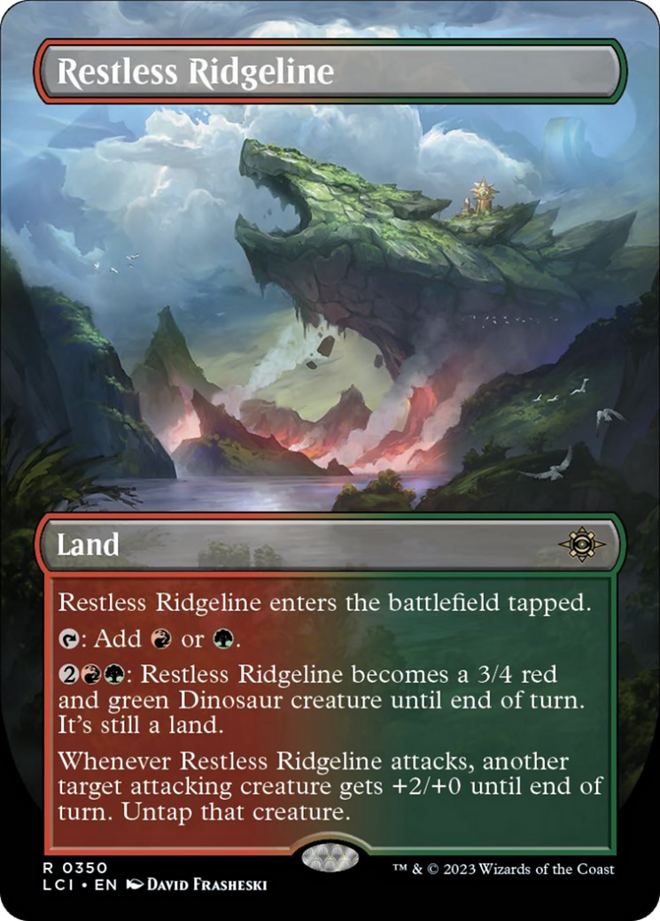 Restless Ridgeline (Borderless) [The Lost Caverns of Ixalan] | Odin's Place