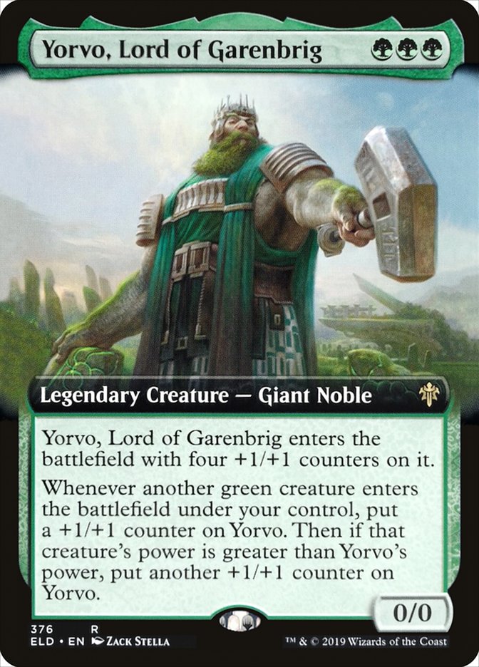 Yorvo, Lord of Garenbrig (Extended Art) [Throne of Eldraine] | Odin's Place