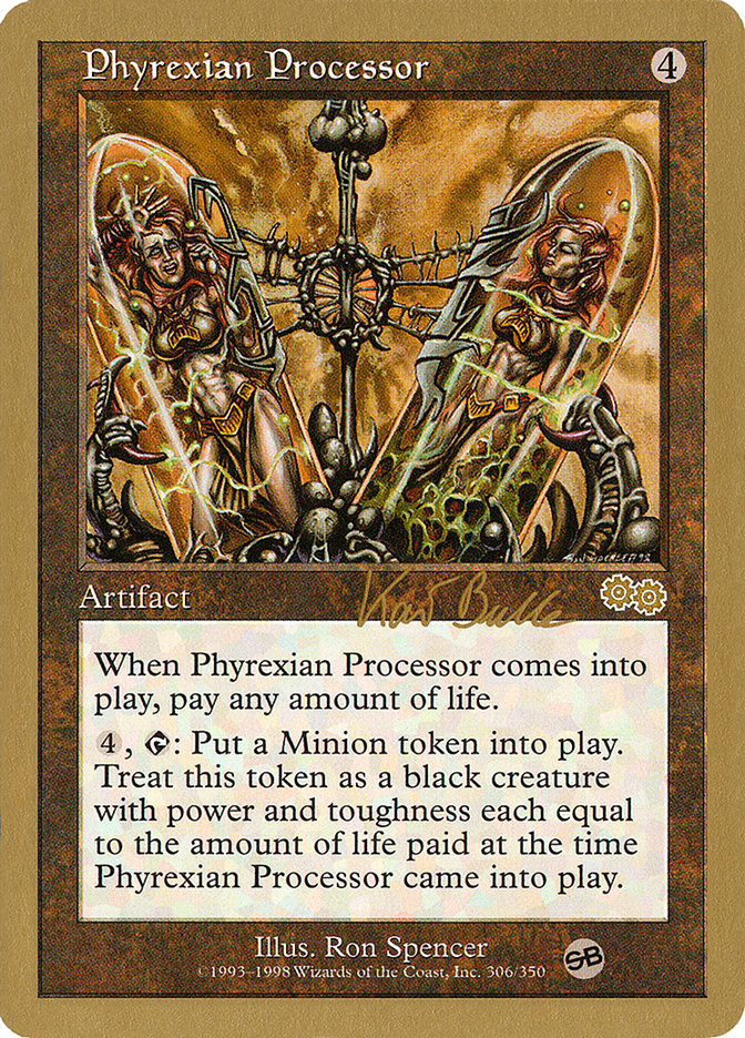 Phyrexian Processor (Kai Budde) (SB) [World Championship Decks 1999] | Odin's Place