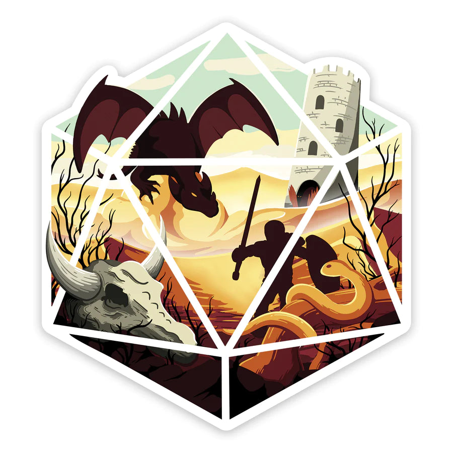 Forged Gaming: D&D Themed Vinyl Stickers | Odin's Place