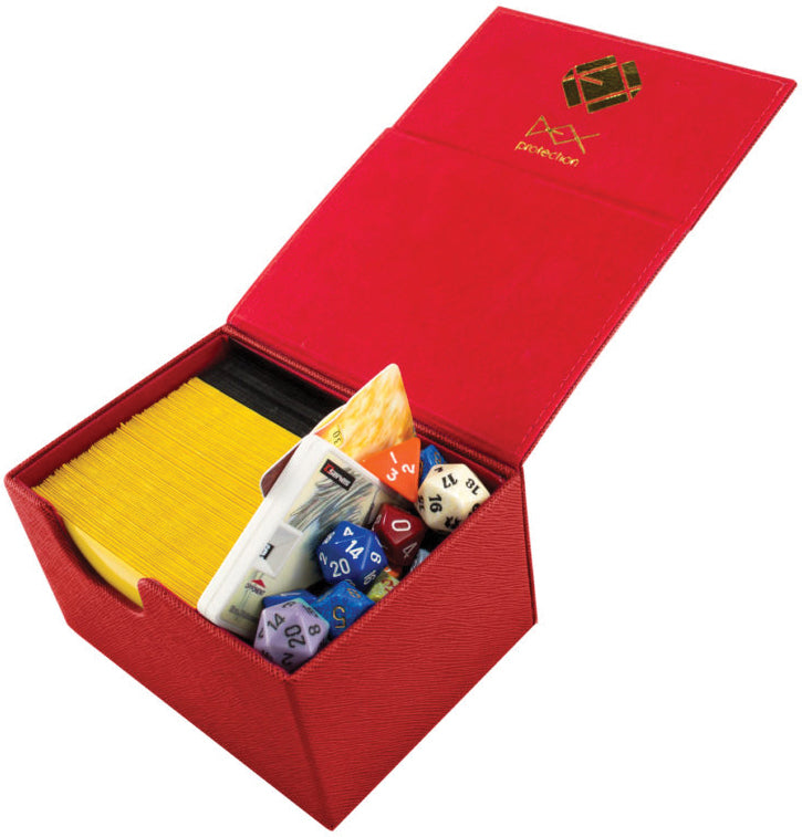 DEX Creation Line Deck Box Medium: Red | Odin's Place