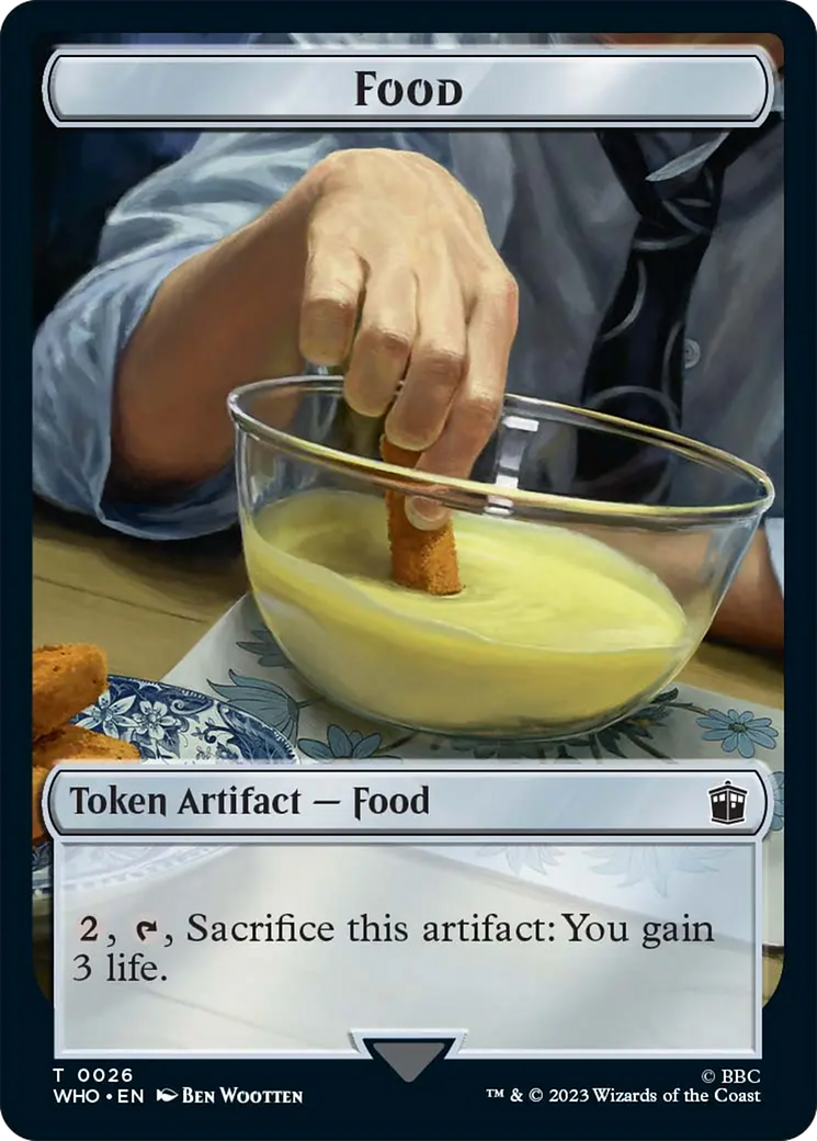 Food Token [Doctor Who Tokens] | Odin's Place