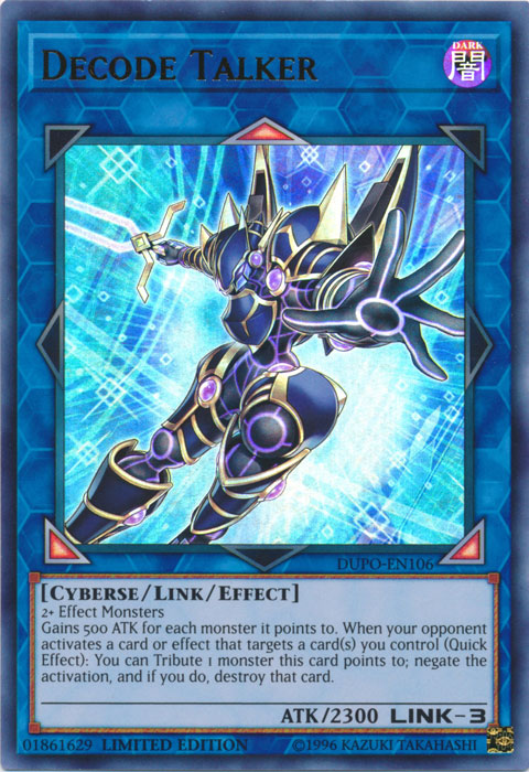 Decode Talker [DUPO-EN106] Ultra Rare | Odin's Place