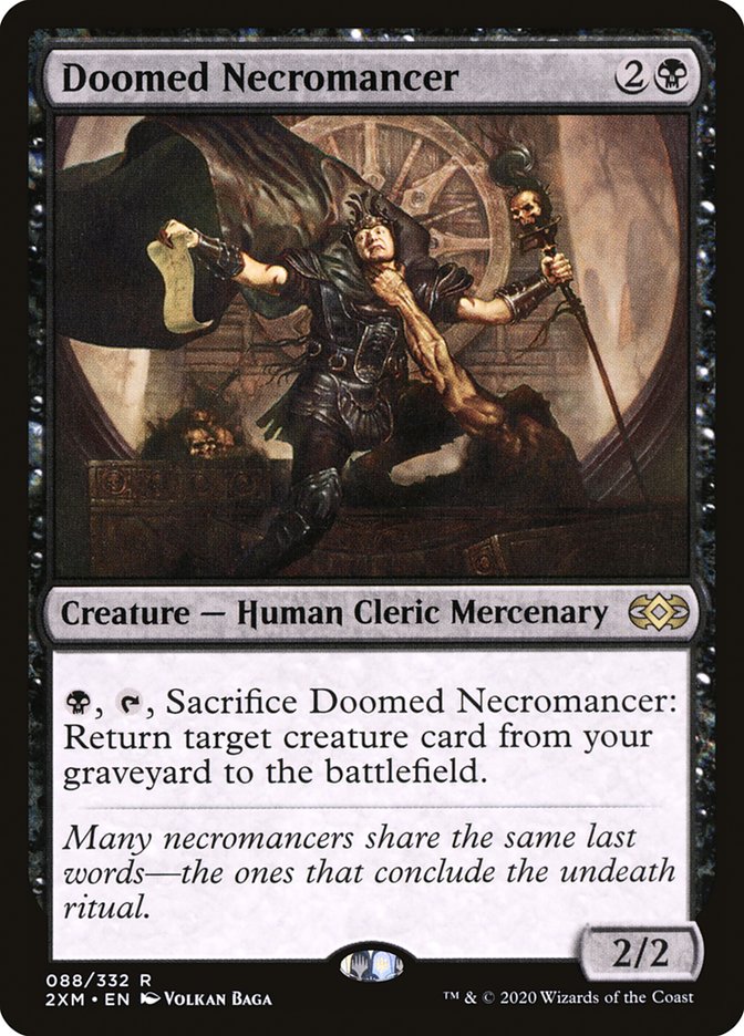 Doomed Necromancer [Double Masters] | Odin's Place