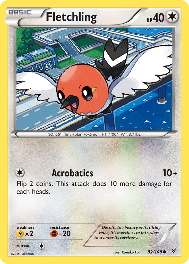 Fletchling (82/108) [XY: Roaring Skies] | Odin's Place