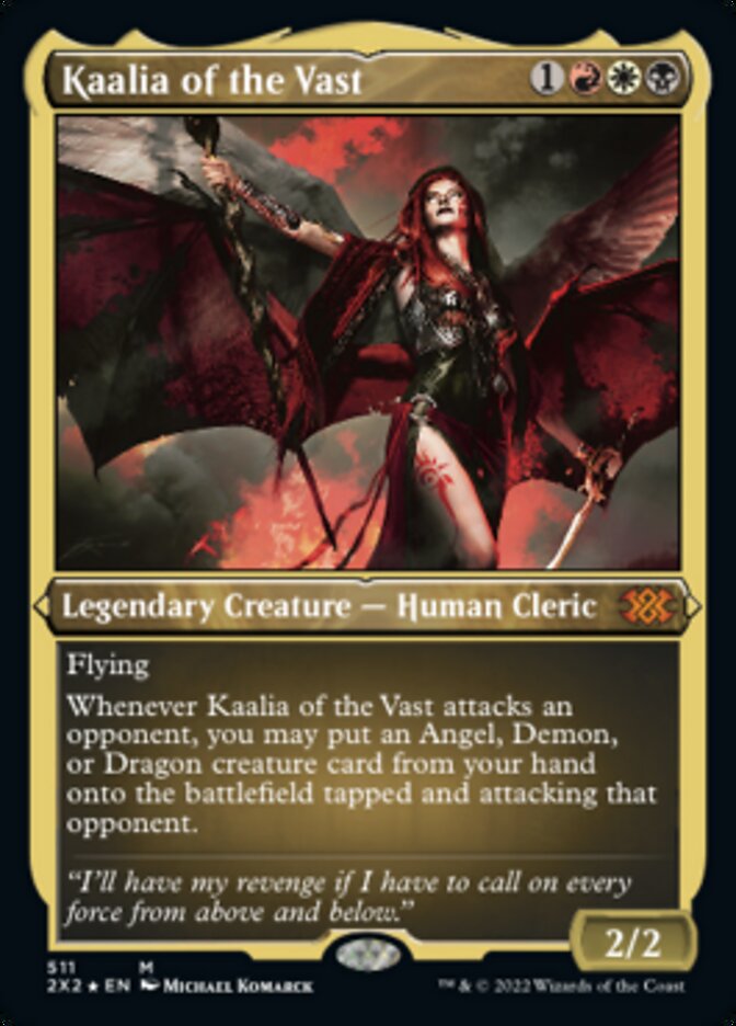 Kaalia of the Vast (Foil Etched) [Double Masters 2022] | Odin's Place