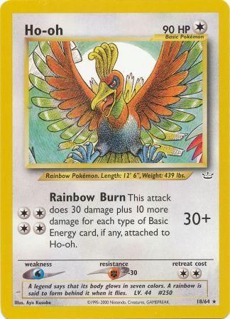 Ho-oh (18/64) [Neo Revelation Unlimited] | Odin's Place