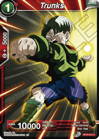 Trunks (BT15-012) [Saiyan Showdown] | Odin's Place