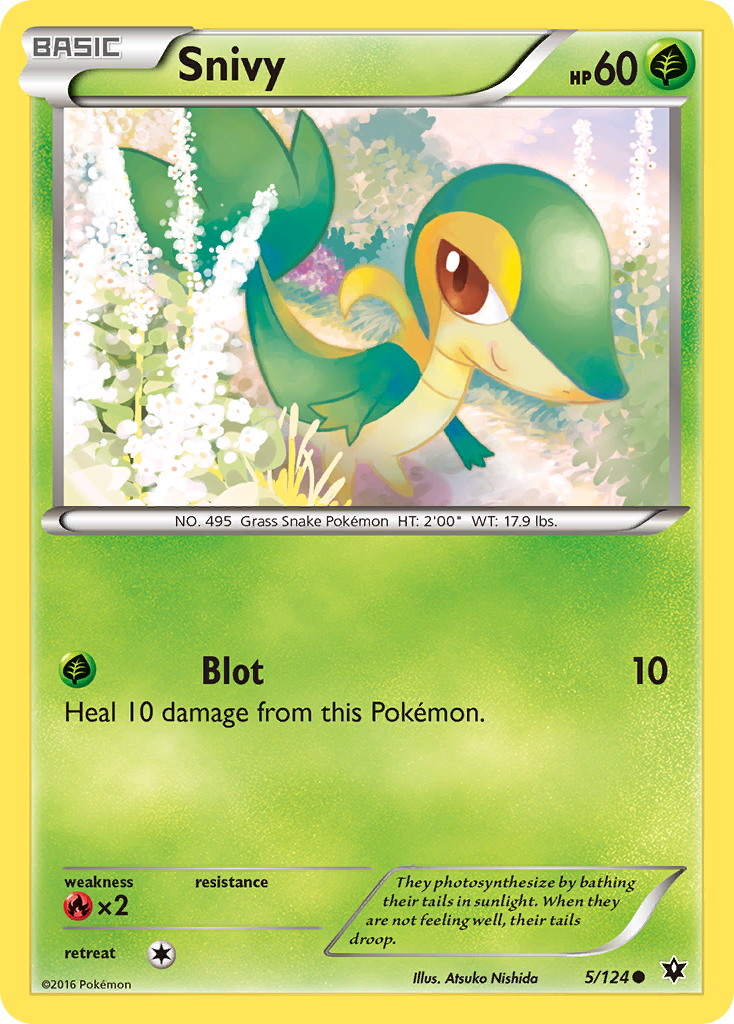 Snivy (5/124) [XY: Fates Collide] | Odin's Place