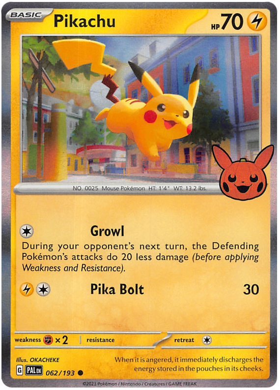 Pikachu (062/193) [Trick or Trade 2023] | Odin's Place