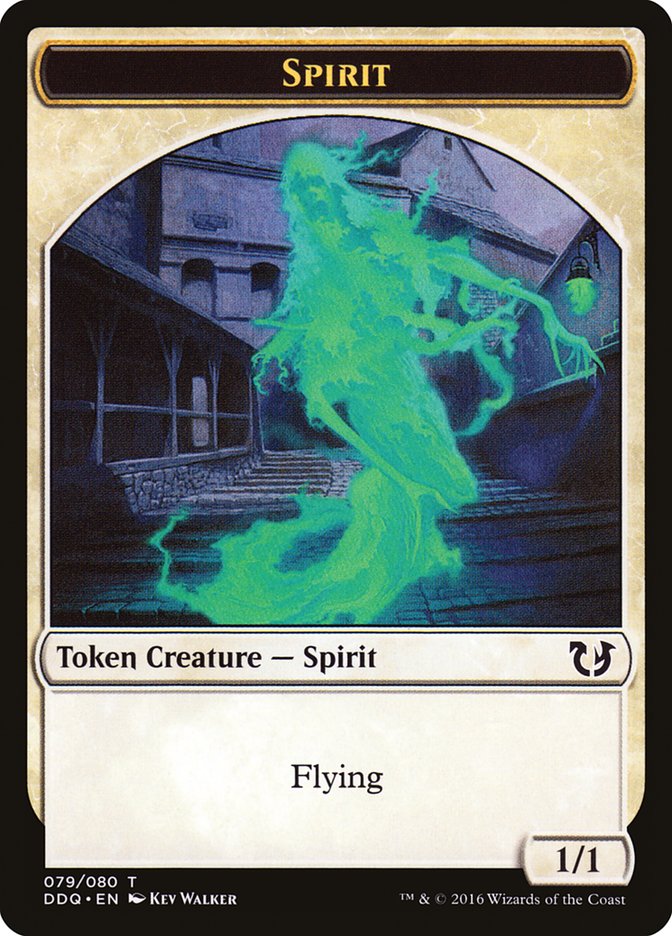 Spirit Token (79) [Duel Decks: Blessed vs. Cursed] | Odin's Place