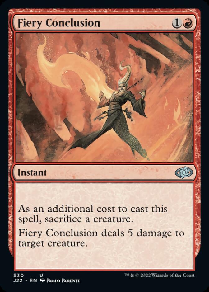 Fiery Conclusion [Jumpstart 2022] | Odin's Place