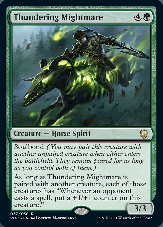 Thundering Mightmare [Innistrad: Crimson Vow Commander] | Odin's Place