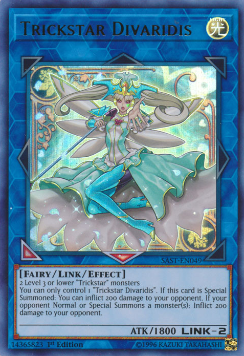Trickstar Divaridis [SAST-EN049] Ultra Rare | Odin's Place
